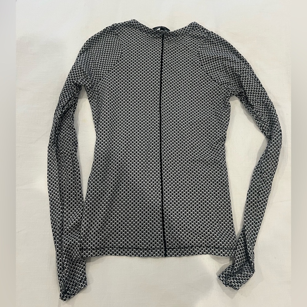 Rag & Bone Houndstooth Pattern Top - Size Small - image 4